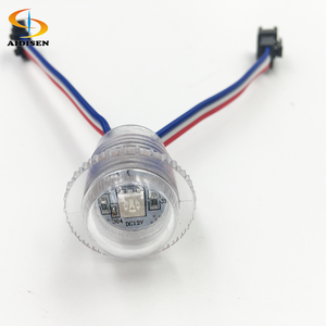 Aidisen ha condotto il regolatore pixel software 20 millimetri punto sorgente luminosa a led trasparente copertura lattea ha condotto la luce pixel 5050
