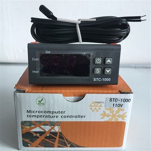 Controlador de temperatura de 110V y 220V con sensor NTC, material plástico para calefacción, refrigeración, personalización OEM compatible - Product Image 6