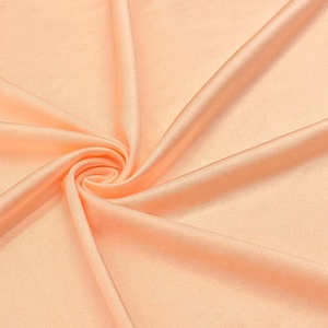 Không có moq Đồng bằng màu 4 cách căng sáng bóng Polyamide Nylon Spandex vải đồ lót hình dạng cạnh tranh Thể dục dụng cụ mặc Vải - Product Image 5