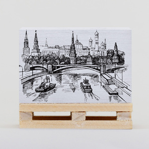 Cubo de papel grueso popular Notas adhesivas Diseño fácil de rasgar con función de hojas sueltas Papelería para estudiantes - Product Image 2