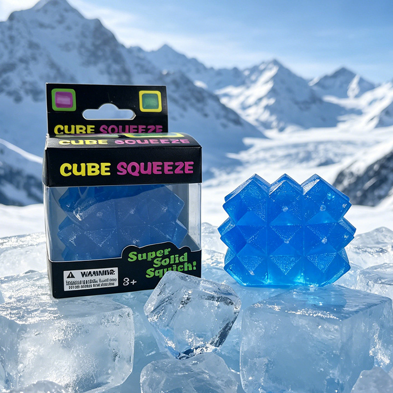 Maltose Squishy Toy - Diamond (Blue)