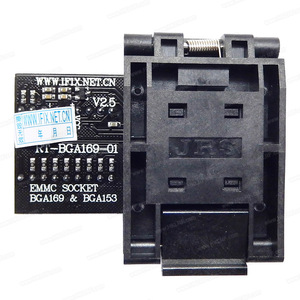 Adaptador programador RT809H RT-BGA169-01 V2.5 EMMC EMCP153 EMCP169 Adaptador + Marco de límite