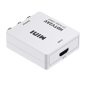 OEM Mini Professional HDTV to <strong>AV</strong> Converter with RCA <strong>Output</strong> HDTV2AV Audio Splitter &amp; Converter 1080P Resolution - Product Image 2
