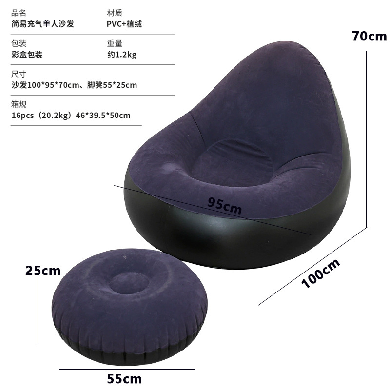 Ensemble bleu foncé