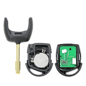 For Fo-rd Mon-deo 60 ceramic Chip Vehicle <strong>Keys</strong> with 3 Buttons Straight Plate (Round Embryo) 433Mhz for Vehicle Use - Product Image 1