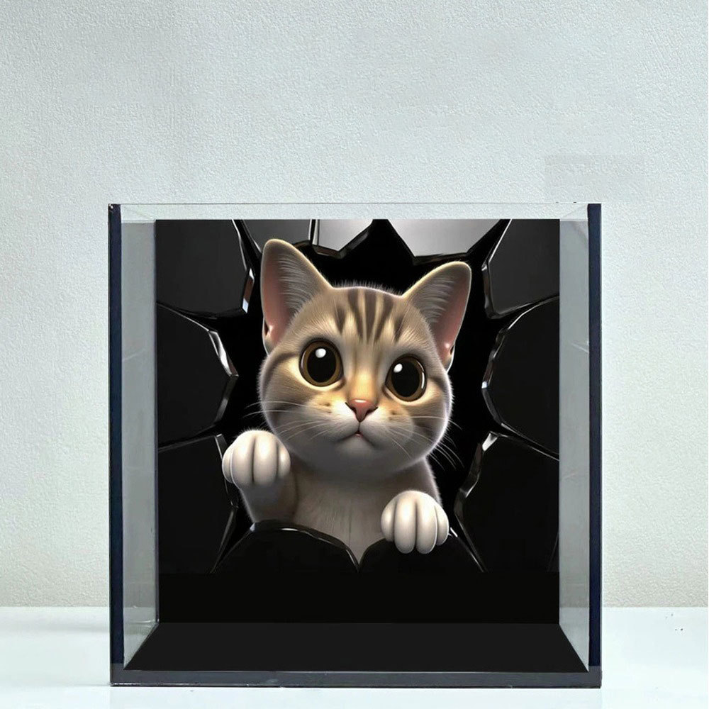 Vase à fleurs chat