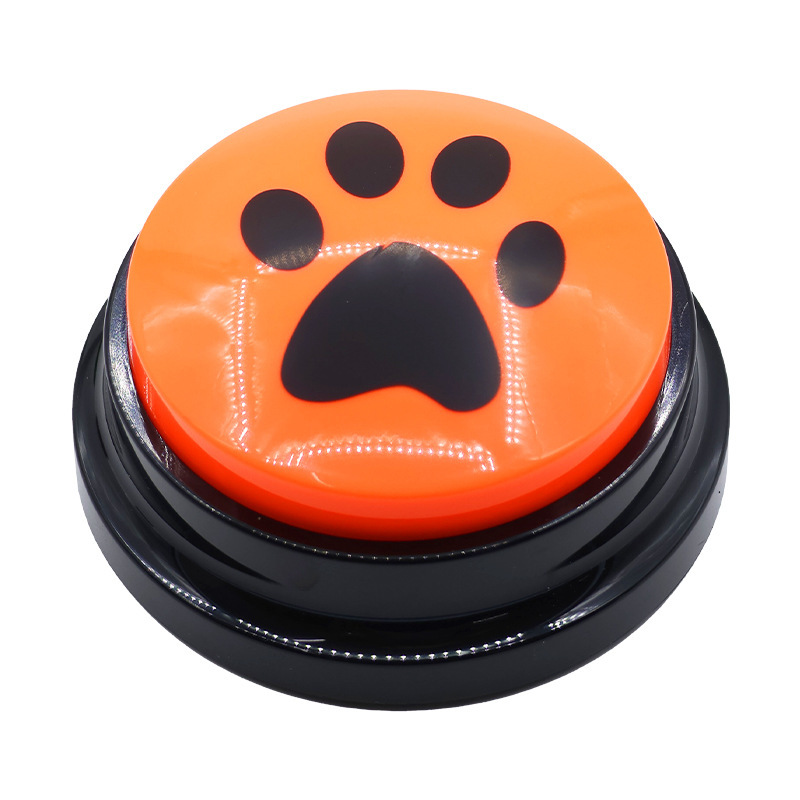 Orange footprints