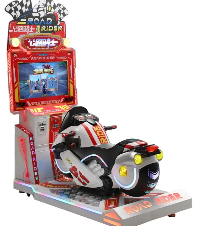 competitive price coin-operated electronic race car arcade game machine commercial fiery sale