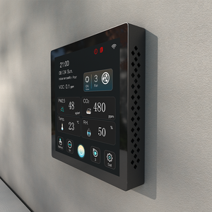 Intelligent <strong>AHU</strong> ERV HRV <strong>Controller</strong> With Temperature Humidity CO2 PM2.5 VOC Monitoring Ventilation Fan <strong>Controller</strong> - Product Image 2