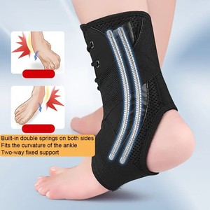 Attelle de Cheville Respirante avec Support de Compression, Protection de Cheville à Lacets de Haute Qualité, 2 Pièces - Product Image 3