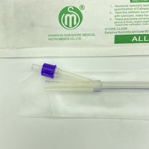 Silicone Foley catheterdeal medis 2-arah atau 3-arah sekali pakai medis 100% silikon Foley Cath - Product Image 4