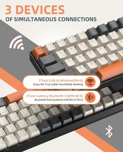 La mejor fabricación Teclado multimecánico de 68 teclas intercambiable en caliente para juegos y uso en la oficina - Product Image 5