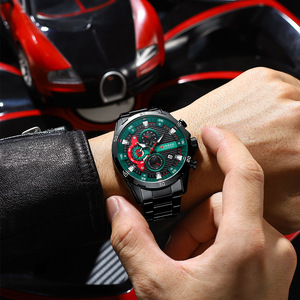 CURREN 8402 Top Brand orologi al quarzo impermeabili in acciaio inossidabile Multi-funzionale datario tre aghi orologio al quarzo da uomo - Product Image 3