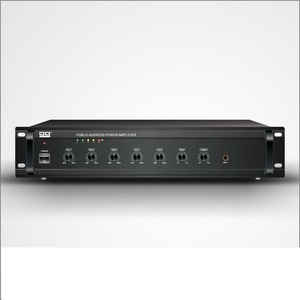 QQCHINAPA LPA-60F 60watt 100V ve 4-16ohms çıkışları kamu amplifikatör FM USB MMC Bluetooth uzaktan fonksiyonu ile - Product Image 6