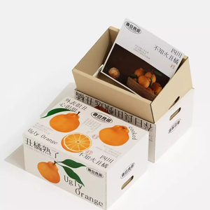 กล่องแอปเปิ้ลมะม่วงกล้วยผลไม้สดลูกฟูกแข็งแรงทนทาน - Product Image 6