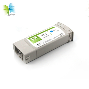 Bir kez kullanım ile HP için çip 81 uyumlu boya mürekkep HP için kartuş Designjet 5000 5500 5000ps 5500ps yazıcı - Product Image 2