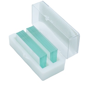 24X40Mm Square Laboratory <strong>Microscope</strong> <strong>Slides</strong> Cover Slip Ground Edges <strong>Microscope</strong> Cover <strong>Slides</strong> - Product Image 1