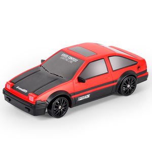 1:24 2.4G 4WD uzaktan kumanda yüksek hızlı araba LED ve aksesuarları ile Drifting lastikler lastikler değiştirilebilir R/C araba - Product Image 1