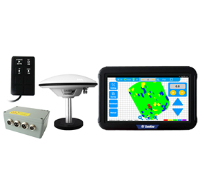 Sunnav AG2000全球定位系统土地水平仪-10英寸安卓 + 3D地图 | 通过4G/无线电2厘米RTK | 单/双斜坡农场ce认证 - Product Image 2