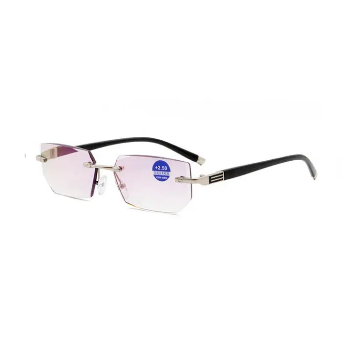 Beauty Metal material good quality mens women Portable useful anti blue light lens reading glasses