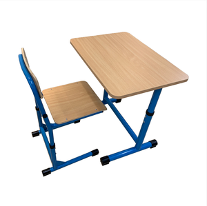 Dja Tùy Chỉnh Ống Thép Khung Môi Trường Thân Thiện Hiện Đại Trường Lớp Học Chiều Cao Có Thể Điều Chỉnh Sinh Viên Bàn Và Ghế Đặt - Product Image 1