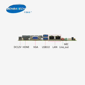 ITX-B509_J126L Celeron N5095A DDR4 16GB 8 USB 6 COM 12V Fanless Mini Itx scheda madre del Computer di controllo industriale - Product Image 3