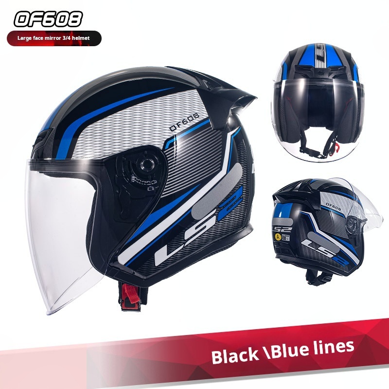 Rayas negras/azules