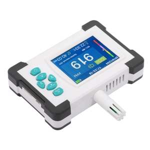 Factory Digital CO2 Meter Carbon Dioxide Detector with <strong>Data</strong> <strong>Logger</strong> <strong>Temperature</strong> &amp; Humidity <strong>Control</strong> Gas Analyzer Monitor - Product Image 1