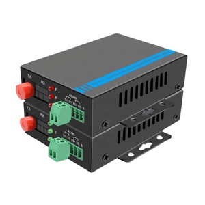 RS232 RS485 RS422到光纤转换器3在1 RS-232/485/422串行数据到光纤调制解调器编码器