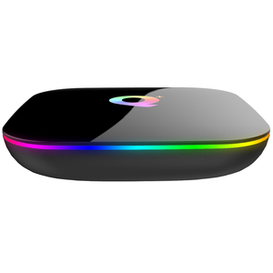 Gerçek 6K TV kutusu Q artı dört çekirdekli 4GB RAM 32GB 64GB ROM Android 10.0 akıllı TV BoxI çift WIFI Q + çalışma - Product Image 1