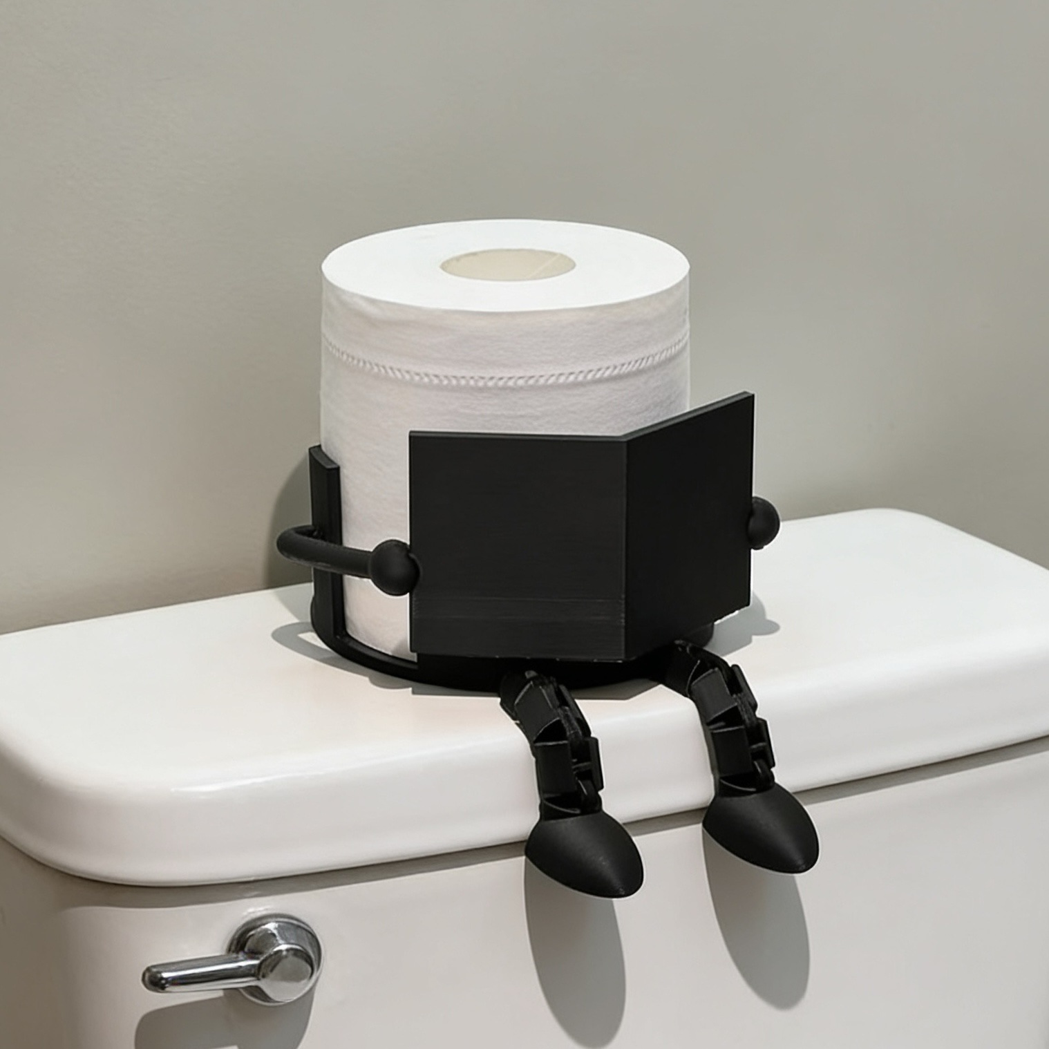tissue holder reading partner-black