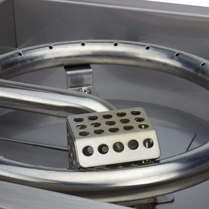 Đầu Đốt Hố Lửa Vuông 420 Mm X 420 Mm Với Bộ Chảo, Cảm Biến Ngọn Lửa, Thép Không Gỉ, Ống Propan, Đánh Lửa Điện Tử - Product Image 3