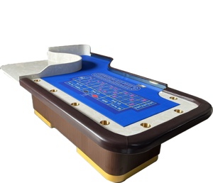 Sang trọng sòng bạc vàng đảo ngược chất lượng cao da tay vịn Roulette bảng cho Mạt chược & cờ Bạc - Product Image 1