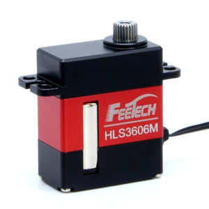 Yeni tasarım Mini Servo Arduino Pet projeleri 6V 6Kg HLS3606 çift şaft dijital Servo Arduino robotik kol için Feetech Servo kullanarak
