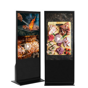 Uso interno Android 43 49 55 pollici LCD pubblicità chiosco interattivo Touch Screen piano in piedi rete Digital Signage - Product Image 3