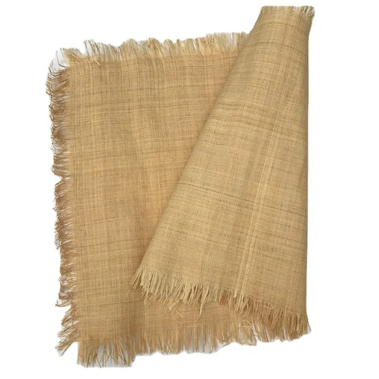 Rollo de tela de rafia tejida, en diferentes patrones, venta al por mayor, barato