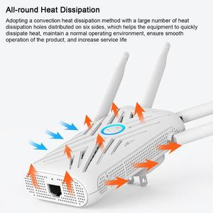Wavlink เครื่องขยายสัญญาณ WIFI 5 GHz 1200Mbps เสาอากาศ4x5dBi ระยะไกลสัญญาณ Wi-Fi บูสเตอร์ไฟร์วอลล์ AP เครื่องขยายสัญญาณ Wi-Fi ที่บ้าน - Product Image 5