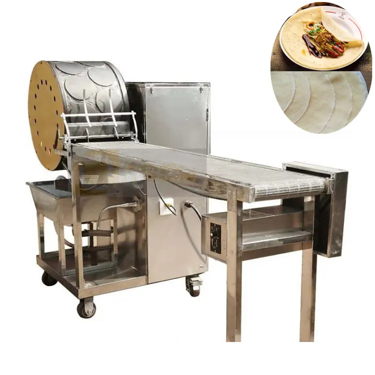 Commercial Mille Crepe Cake Egg Layer Making Machine Spring Roll Skin Forming Baking Machine