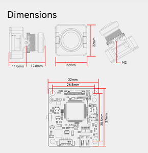 RunCam Split-H HDMII 1080P 60FPS PWM в режиме реального времени пульт дистанционного управления высокопроизводительный HD-передатчик видеоизображения для FPV гоночного дрона - Product Image 6