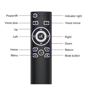 MT3 uzaktan kumanda hava fare IPTV kodu için LED akıllı TV uzaktan kumanda BT sürümü - Product Image 4