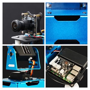 Hiwonder ArmPi mini 4DOF Vision Roboterarm Angetrieben von Raspberry Pi Support Python, OpenCV Target Tracking für Anfänger