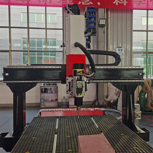 Enrutador de madera CNC de 4 ejes 1325 con máquina de carpintería de trabajo de fresado 3D para tallar y cortar husillos ATC Sistema de control SYNTEC - Product Image 4