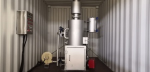 新设计20-600公斤/批容量无烟垃圾焚烧炉用于制造工厂农场垃圾燃烧处理 - Product Image 5