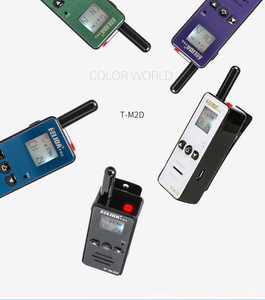 Long Distance 3km Wireless Tour Guide System Walkie Talkie, Hanging Neck Type Radio, 128 Channels, 400-520MHz,Teaching <strong>Training</strong> - Product Image 3