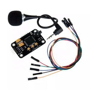 高感度音声認識モジュールマイクデュポンジャンパー音声認識制御ボード - Product Image 1