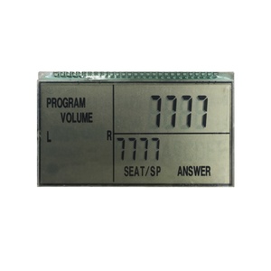 Benutzer definierte Segment-LCD-Anzeige mit Tn Htn Stn Fstn Va Bildschirm Fabrik Günstige Monochrom-LCD-Modul