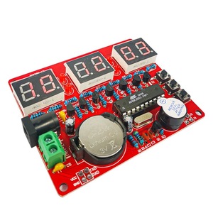 AT89C2051 Kit orologio elettronico multifunzione a sei Bit a Chip singolo orologio digitale Microcomputer - Product Image 1