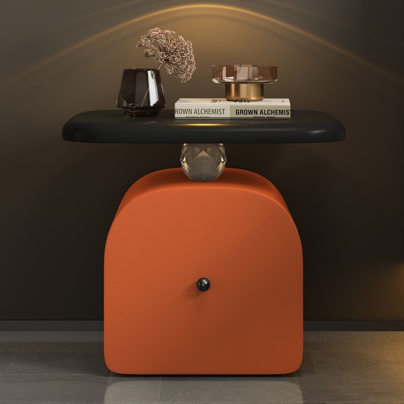 Mesita de noche flotante (Naranja Hermes)