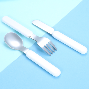 Baby Sublimation Printing <strong>Silverware</strong> with case Children Kids Cutlery Set - Product Image 3