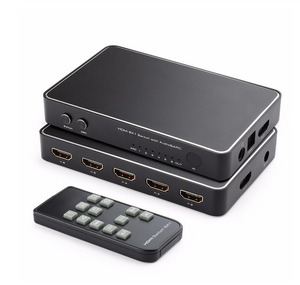 New Stock 6 Port <strong>HDMI</strong> Switch4Kx2K 6x1 <strong>HDMI</strong> Switch <strong>Selector</strong> Hub with Optical Spdif Toslink + 3.5mm Stereo Audio <strong>Output</strong> + ARC Function - Product Image 3